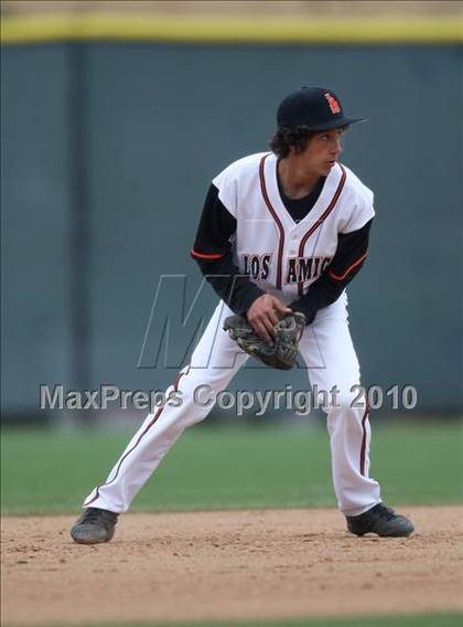 Thumbnail 3 in Los Amigos vs. Capistrano Valley Christian photogallery.