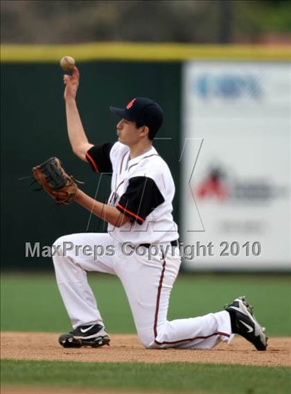 Thumbnail 2 in Los Amigos vs. Capistrano Valley Christian photogallery.