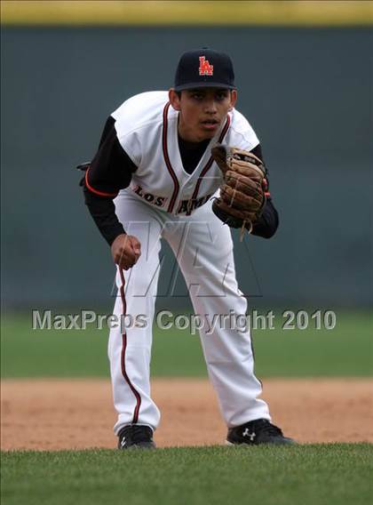 Thumbnail 3 in Los Amigos vs. Capistrano Valley Christian photogallery.