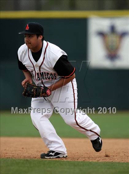 Thumbnail 3 in Los Amigos vs. Capistrano Valley Christian photogallery.