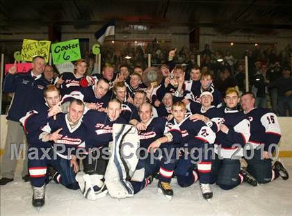 Thumbnail 1 in St. Lawrence Central @ Burke Catholic (NYSPHSAA Division 2  Quarterfinal) photogallery.