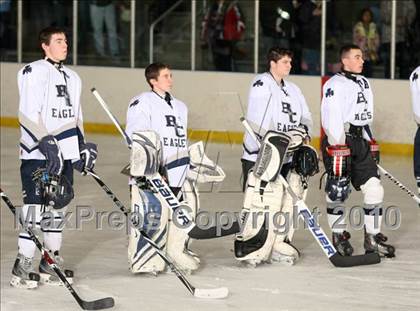 Thumbnail 2 in St. Lawrence Central @ Burke Catholic (NYSPHSAA Division 2  Quarterfinal) photogallery.