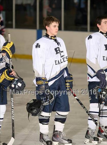 Thumbnail 3 in St. Lawrence Central @ Burke Catholic (NYSPHSAA Division 2  Quarterfinal) photogallery.