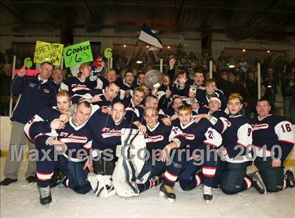 Thumbnail 1 in St. Lawrence Central @ Burke Catholic (NYSPHSAA Division 2  Quarterfinal) photogallery.