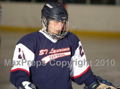 Thumbnail 2 in St. Lawrence Central @ Burke Catholic (NYSPHSAA Division 2  Quarterfinal) photogallery.
