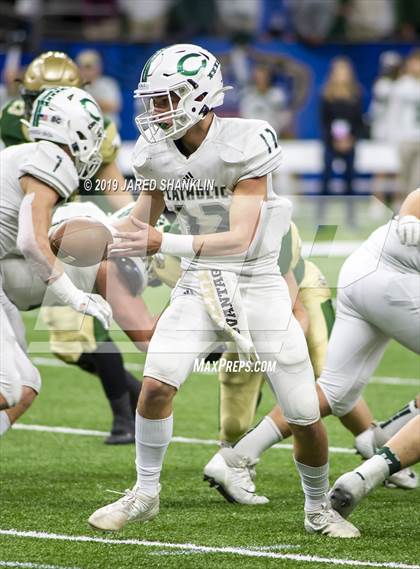 Thumbnail 3 in Catholic of Pointe Coupee vs. Ouachita Christian (LHSAA Division IV Final) photogallery.
