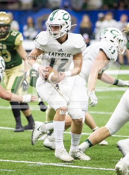 Thumbnail 2 in Catholic of Pointe Coupee vs. Ouachita Christian (LHSAA Division IV Final) photogallery.