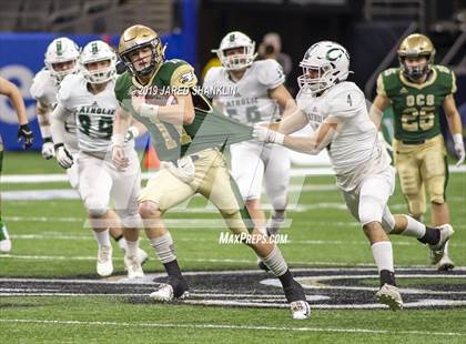 Thumbnail 3 in Catholic of Pointe Coupee vs. Ouachita Christian (LHSAA Division IV Final) photogallery.