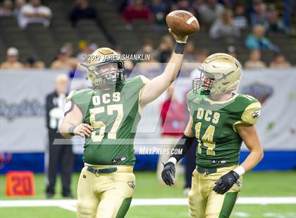 Thumbnail 2 in Catholic of Pointe Coupee vs. Ouachita Christian (LHSAA Division IV Final) photogallery.