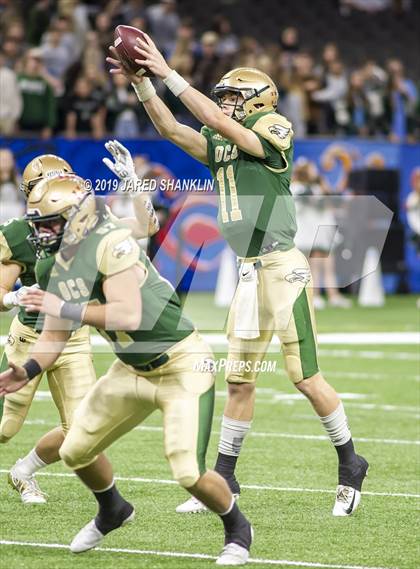 Thumbnail 1 in Catholic of Pointe Coupee vs. Ouachita Christian (LHSAA Division IV Final) photogallery.