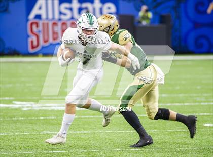 Thumbnail 2 in Catholic of Pointe Coupee vs. Ouachita Christian (LHSAA Division IV Final) photogallery.