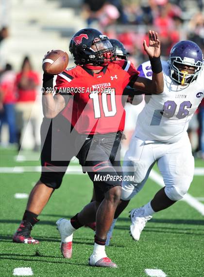 Thumbnail 3 in Westfield vs. Lufkin (UIL 6A Regional Playoff) photogallery.
