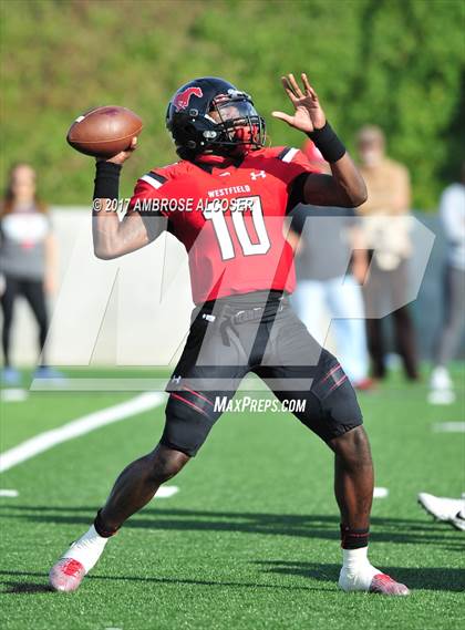 Thumbnail 2 in Westfield vs. Lufkin (UIL 6A Regional Playoff) photogallery.