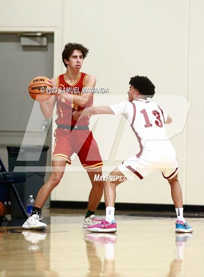 Thumbnail 3 in Oaks Christian vs La Canada (8th Annual West Valley Tip-Off Classic) photogallery.
