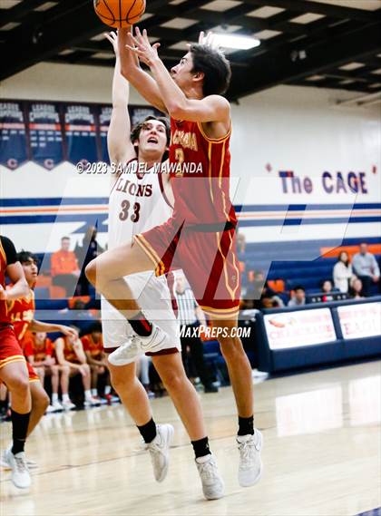 Thumbnail 3 in Oaks Christian vs La Canada (8th Annual West Valley Tip-Off Classic) photogallery.
