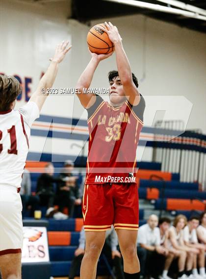Thumbnail 3 in Oaks Christian vs La Canada (8th Annual West Valley Tip-Off Classic) photogallery.