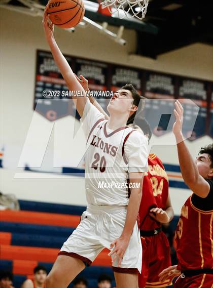 Thumbnail 3 in Oaks Christian vs La Canada (8th Annual West Valley Tip-Off Classic) photogallery.