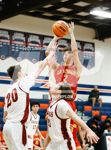 Thumbnail 1 in Oaks Christian vs La Canada (8th Annual West Valley Tip-Off Classic) photogallery.