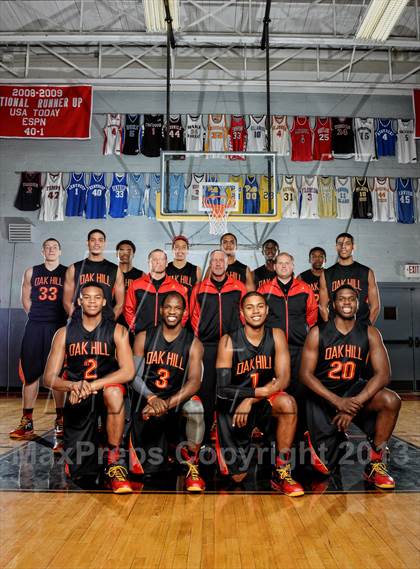 Thumbnail 3 in Oak Hill Academy (Preseason Top 10 Photo Shoot) photogallery.
