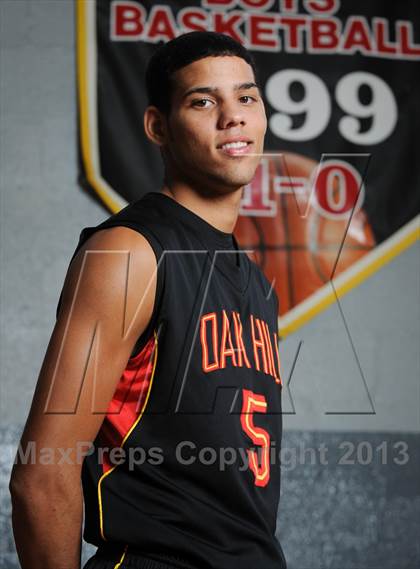 Thumbnail 3 in Oak Hill Academy (Preseason Top 10 Photo Shoot) photogallery.