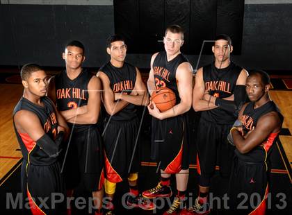 Thumbnail 2 in Oak Hill Academy (Preseason Top 10 Photo Shoot) photogallery.