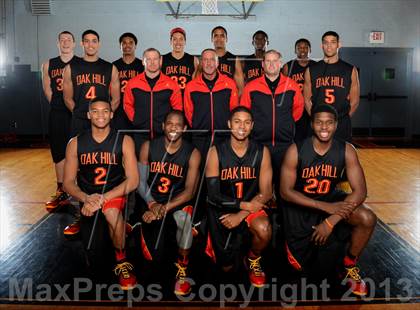 Thumbnail 1 in Oak Hill Academy (Preseason Top 10 Photo Shoot) photogallery.