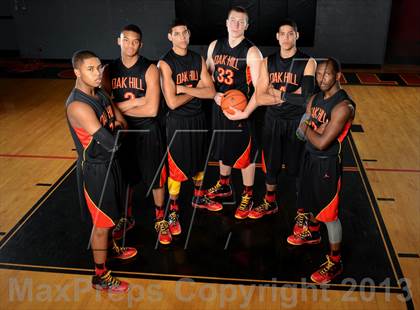 Thumbnail 1 in Oak Hill Academy (Preseason Top 10 Photo Shoot) photogallery.