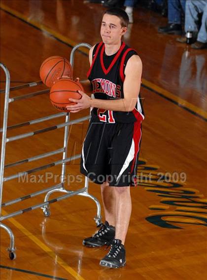 Thumbnail 1 in Meridian vs. Okawville (IHSA Class 1A Sectional Semifinal) photogallery.