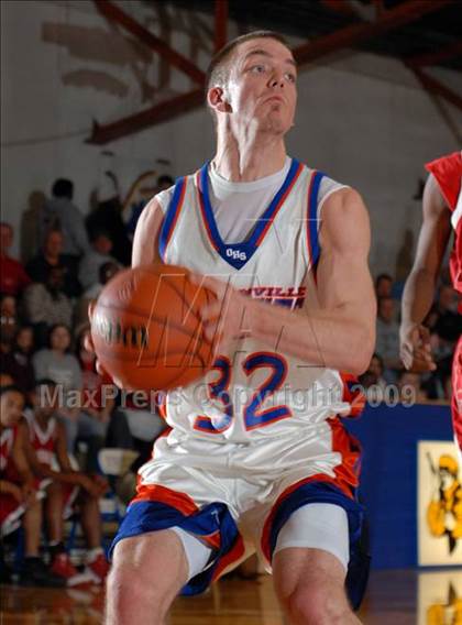 Thumbnail 1 in Meridian vs. Okawville (IHSA Class 1A Sectional Semifinal) photogallery.