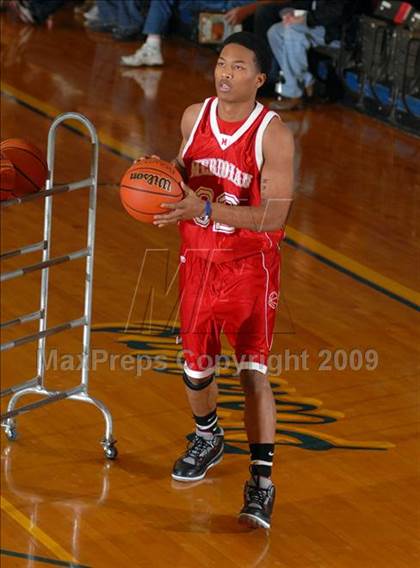 Thumbnail 2 in Meridian vs. Okawville (IHSA Class 1A Sectional Semifinal) photogallery.