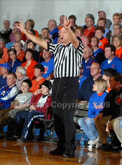 Thumbnail 2 in Meridian vs. Okawville (IHSA Class 1A Sectional Semifinal) photogallery.