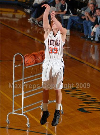 Thumbnail 1 in Meridian vs. Okawville (IHSA Class 1A Sectional Semifinal) photogallery.