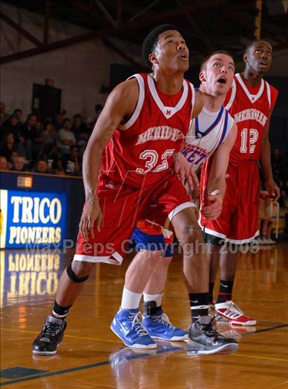 Thumbnail 1 in Meridian vs. Okawville (IHSA Class 1A Sectional Semifinal) photogallery.