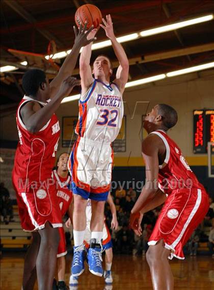 Thumbnail 2 in Meridian vs. Okawville (IHSA Class 1A Sectional Semifinal) photogallery.