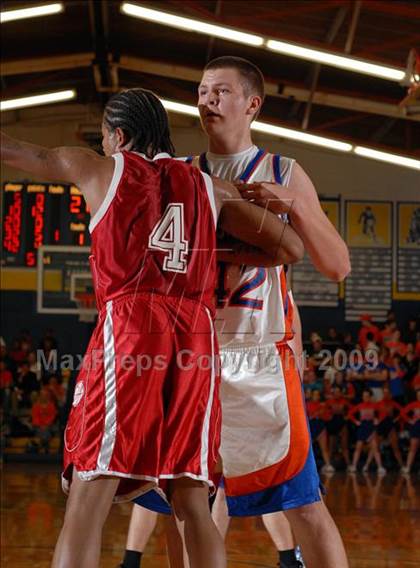 Thumbnail 3 in Meridian vs. Okawville (IHSA Class 1A Sectional Semifinal) photogallery.