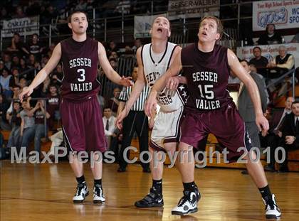 Thumbnail 3 in Sesser-Valier vs. Benton (Benton Invitational Tournament) photogallery.