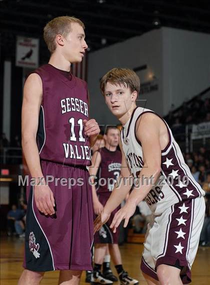 Thumbnail 3 in Sesser-Valier vs. Benton (Benton Invitational Tournament) photogallery.