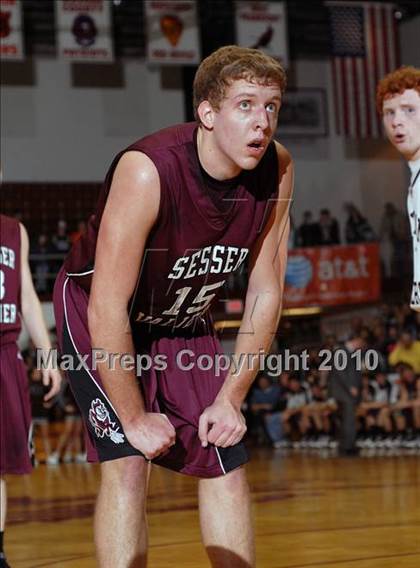 Thumbnail 2 in Sesser-Valier vs. Benton (Benton Invitational Tournament) photogallery.
