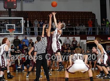 Thumbnail 3 in Sesser-Valier vs. Benton (Benton Invitational Tournament) photogallery.