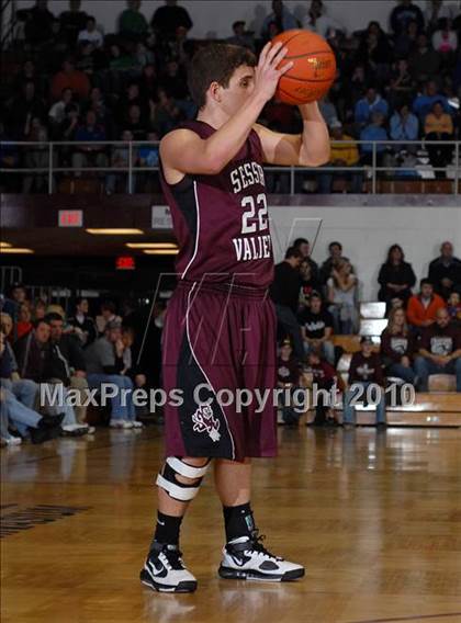 Thumbnail 1 in Sesser-Valier vs. Benton (Benton Invitational Tournament) photogallery.