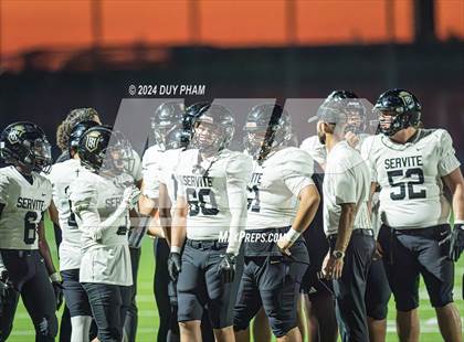 Thumbnail 3 in Servite vs. Orange Lutheran photogallery.
