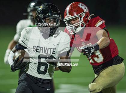 Thumbnail 3 in Servite vs. Orange Lutheran photogallery.