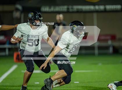 Thumbnail 1 in Servite vs. Orange Lutheran photogallery.