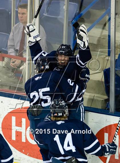 Thumbnail 2 in St. John's Prep vs Springfield Cathedral (MIAA Super 8 Semifinal) photogallery.