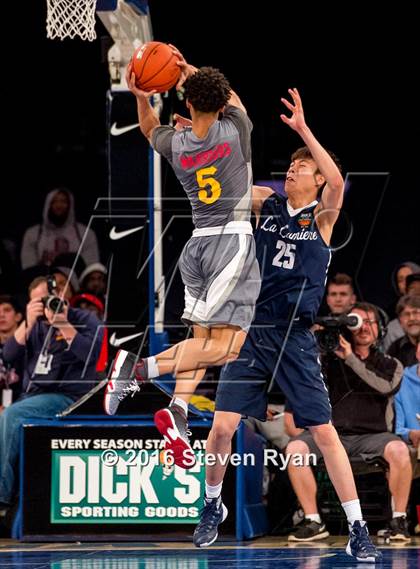 Thumbnail 1 in La Lumiere vs. Oak Hill Academy (DICK's National Tournament Final) photogallery.