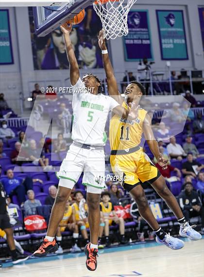 Thumbnail 3 in Life Christian Academy vs Tampa Catholic (City of Palms Classic) photogallery.
