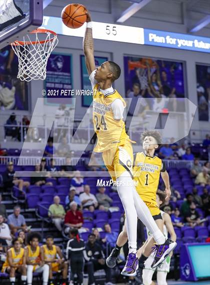 Thumbnail 3 in Life Christian Academy vs Tampa Catholic (City of Palms Classic) photogallery.