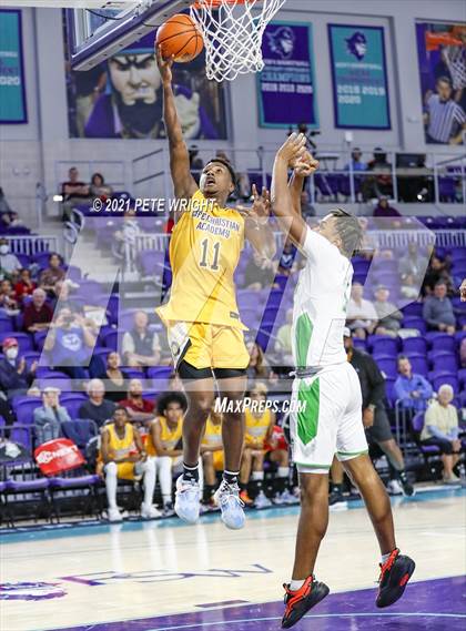 Thumbnail 2 in Life Christian Academy vs Tampa Catholic (City of Palms Classic) photogallery.