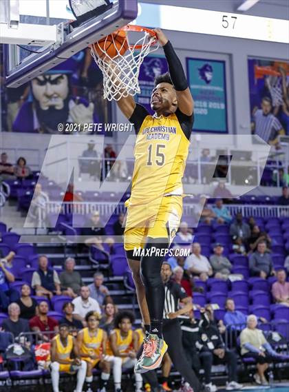 Thumbnail 3 in Life Christian Academy vs Tampa Catholic (City of Palms Classic) photogallery.
