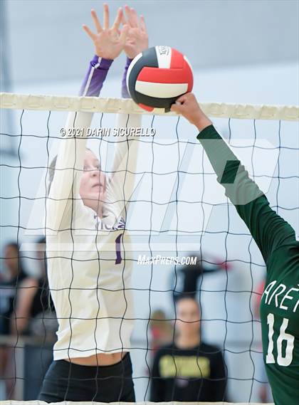 Thumbnail 1 in Wickenburg vs. Arete Prep (EPIC Tournament Chandler Prep Invite)  photogallery.